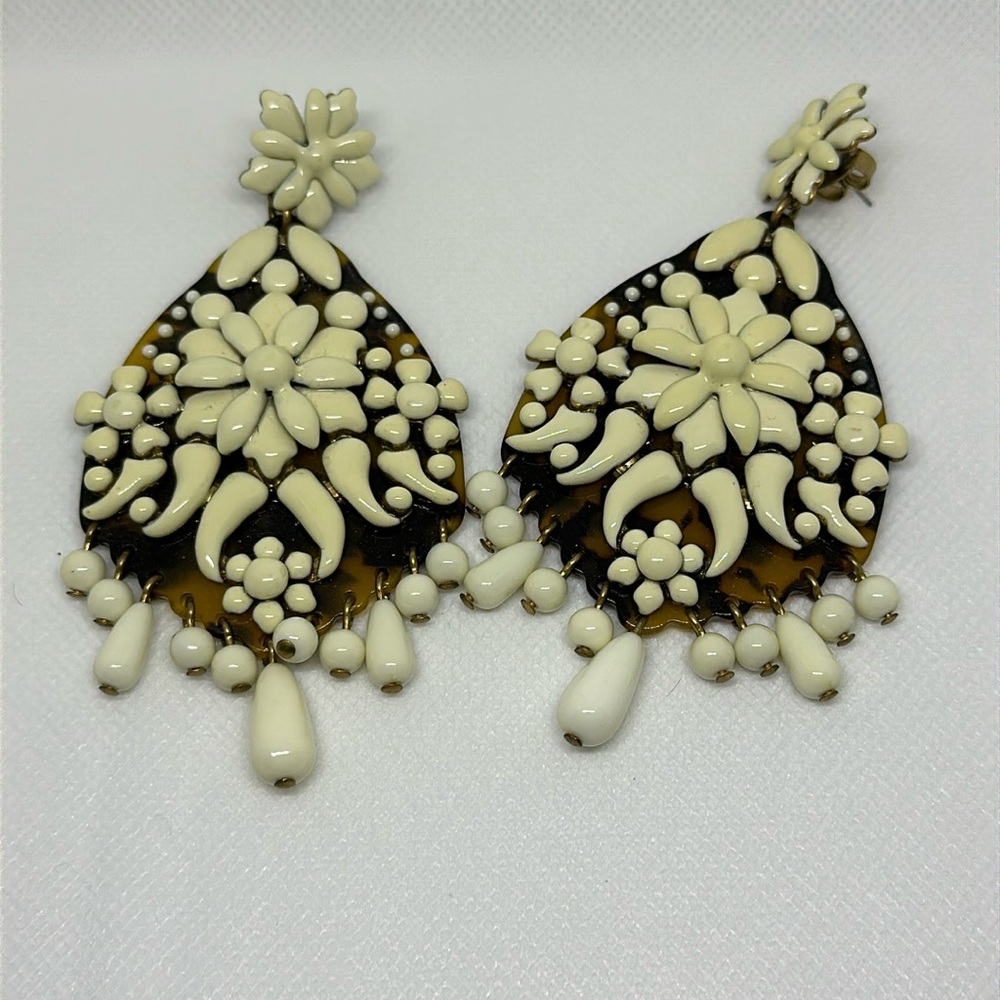 J.Crew Tortoise Shell Earrings